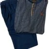 Pigiama Uomo 100% Cotone Interlock Invernale Nazzareno Gabrielli 1004 -Intimo Bello Negozio 1004