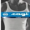 Canottiera Uomo 100% Cotone Costine Cagi 1100 -Intimo Bello Negozio 1100