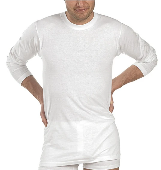 Maglia Uomo Manica Lunga 100% Cotone Mercerizzato Felis 1384 1 Maglia Uomo Manica Lunga 100% Cotone Mercerizzato Felis 1384