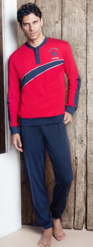 Pigiama Uomo Cotone 100% Nottingham Sport 24000 Outlet 1 Pigiama Uomo Cotone 100% Nottingham Sport 24000 Outlet