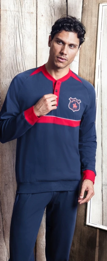 Pigiama Uomo Cotone 100% Nottingham Sport 24010 Outlet 1 Pigiama Uomo Cotone 100% Nottingham Sport 24010 Outlet