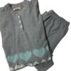 Pigiama Donna Cotone Felpato Punto Milano Coccolami 2420 Outlet -Intimo Bello Negozio 2420