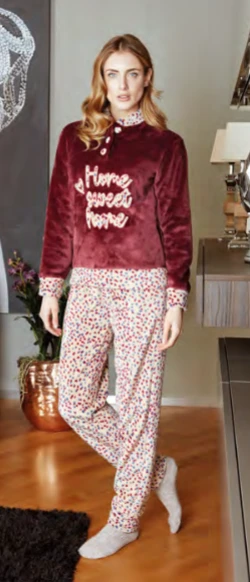 Pigiama Donna Coral Pile Nottingham 35696 1 Pigiama Donna Coral Pile Nottingham 35696