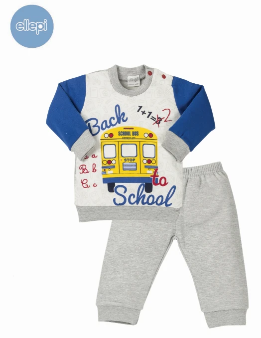 Pigiama Neonato Cotone Felpato Ellepi 4050 Occasione Unica 1 Pigiama Neonato Cotone Felpato Ellepi 4050 Occasione Unica