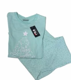 Pigiama Donna Fila 4068 Cotone Caldo Invernale -Intimo Bello Negozio 4068 b