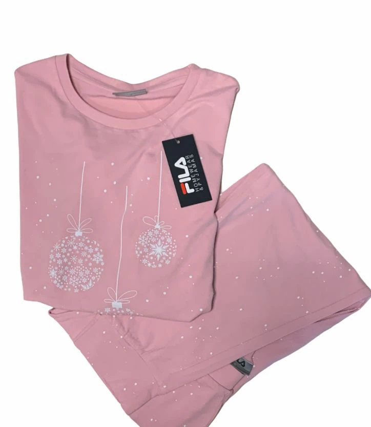 Pigiama Donna Fila 4070 Cotone Caldo Invernale 2 Pigiama Donna Fila 4070 Cotone Caldo Invernale - immagine 2
