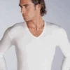 Maglia Uomo Scollo A V M/L Cotone Felpato Ciesseti 42018 -Intimo Bello Negozio 42018