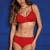 Coordinato Donna Rosso Balconcino Con Slip Jadea 4580 Special Price -Intimo Bello Negozio 4580