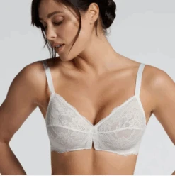 Reggiseno Coppa C Senza Ferretto Pizzo Elasticizzato Belseno Essere 490