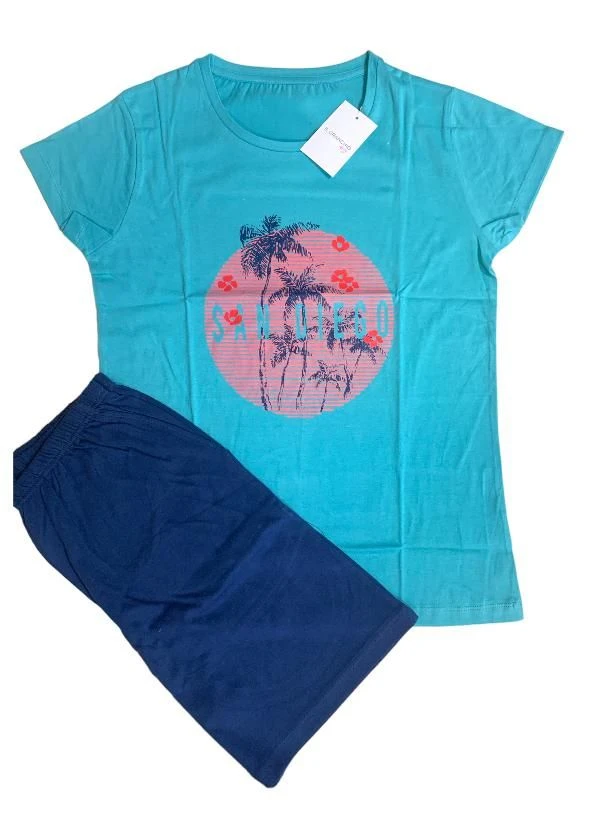 Completo Donna Corto 100% Cotone IL GRANCHIO Lady 5050 Outlet 1 Completo Donna Corto 100% Cotone IL GRANCHIO Lady 5050 Outlet