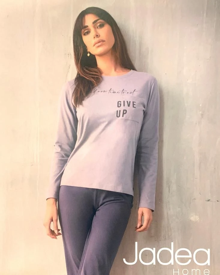 Pigiama Donna Cotone Caldo Jadea Home 5164 1 Pigiama Donna Cotone Caldo Jadea Home 5164