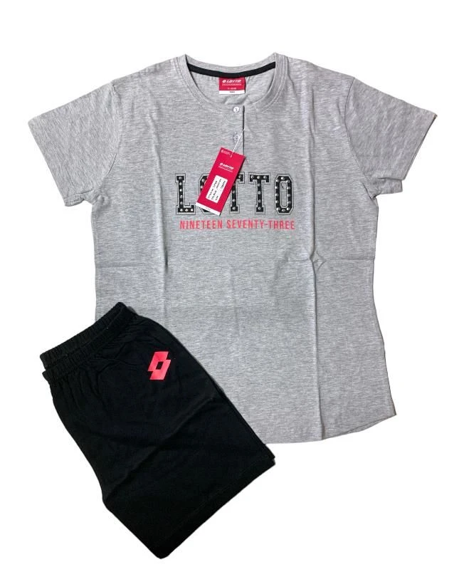 Completo Ragazza Corto Lotto Sport 7086 Outlet 1 Completo Ragazza Corto Lotto Sport 7086 Outlet