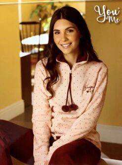 Pigiama Donna Coral Pile Caldissimo You&Me 619 Special Price