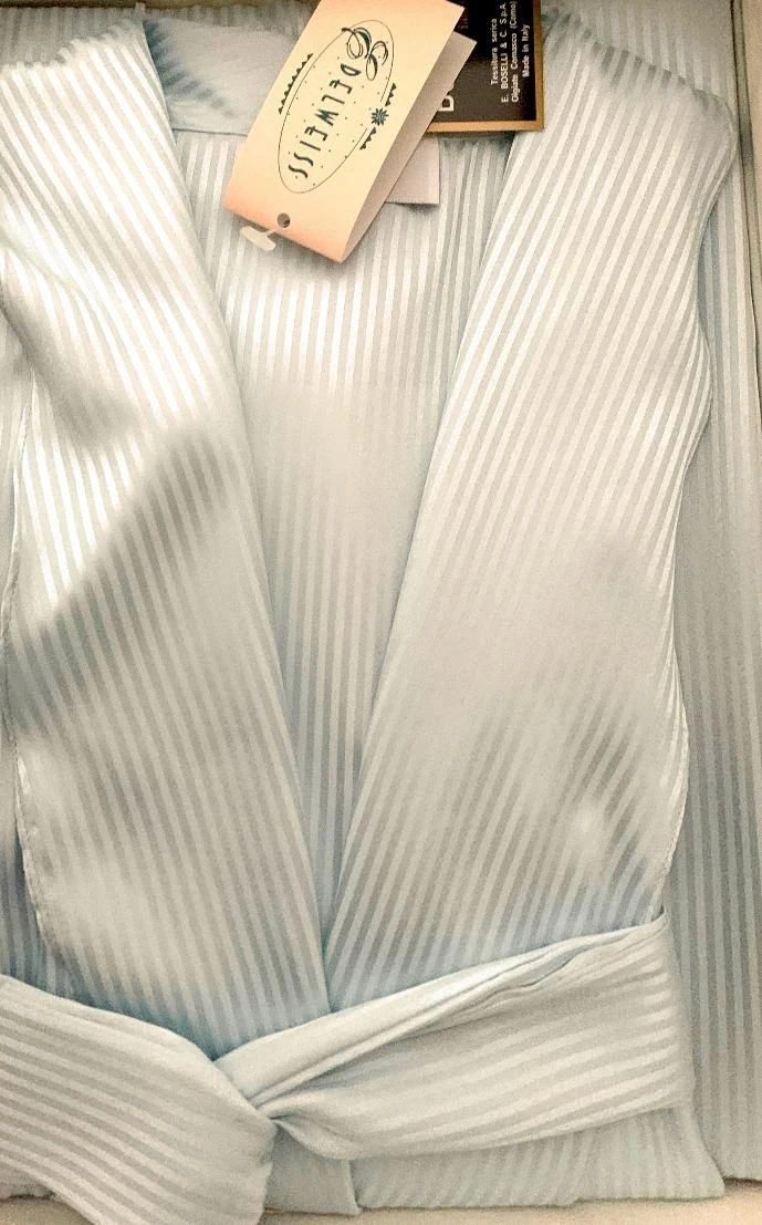 Vestaglia Donna Raso Boselli Edelweiss 1977 Fine Serie Special Price 4 Vestaglia Donna Raso Boselli Edelweiss 1977 Fine Serie Special Price - immagine 4