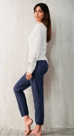 Pigiama Donna Cotone Caldo Jadea Home 5163 -Intimo Bello Negozio bb