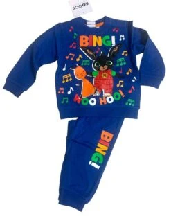 Pigiamino Neonato Lungo Cotone 100% Jersey BING Special Price