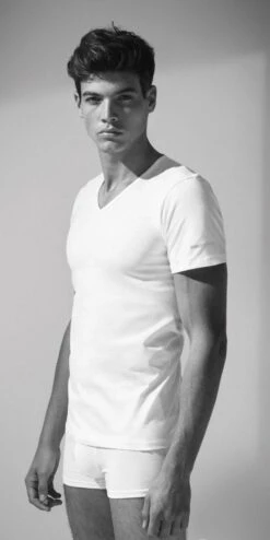 Maglia Uomo Scollo A V 100% Cotone Enrico Coveri ET1101