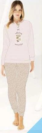 Pigiama Donna 100% Cotone Jersey Irge 2301 3 Pigiama Donna 100% Cotone Jersey Irge 2301 - immagine 3