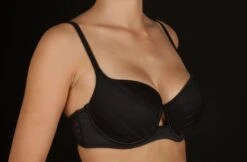 Reggiseno Balconcino Imbottito Coppa C Selene Julia -Intimo Bello Negozio julia negro 17w6347