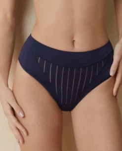 Slip Donna Contenitiva Selene Mariluz -Intimo Bello Negozio mariluz blu