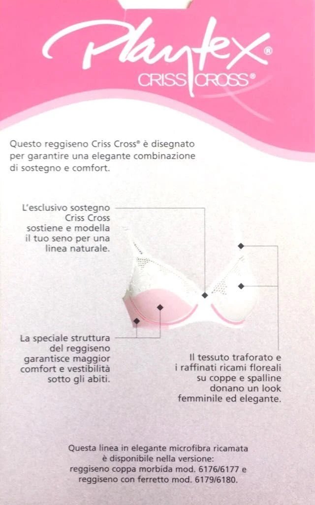 Reggiseno Con Ferretto Playtex 6179 2 Reggiseno Con Ferretto Playtex 6179 - immagine 2