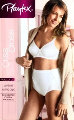 Reggiseno Coppa Morbida Criss Cross Playtex 5824 ULTIMO PEZZO SCONTATISSIMO