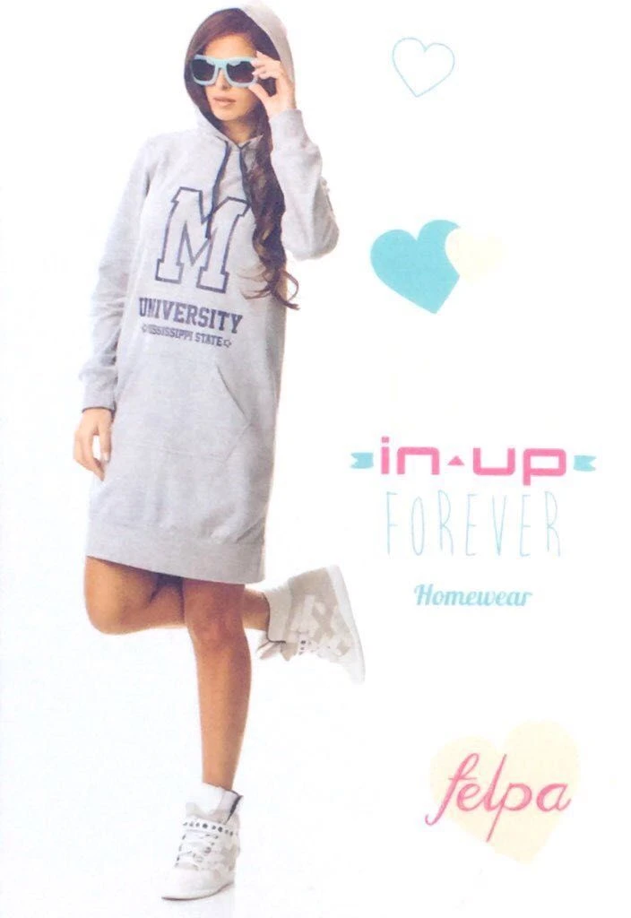 Abito Casa Felpa Cappuccio In-up By Nottingham 19003 1 Abito Casa Felpa Cappuccio In-up By Nottingham 19003