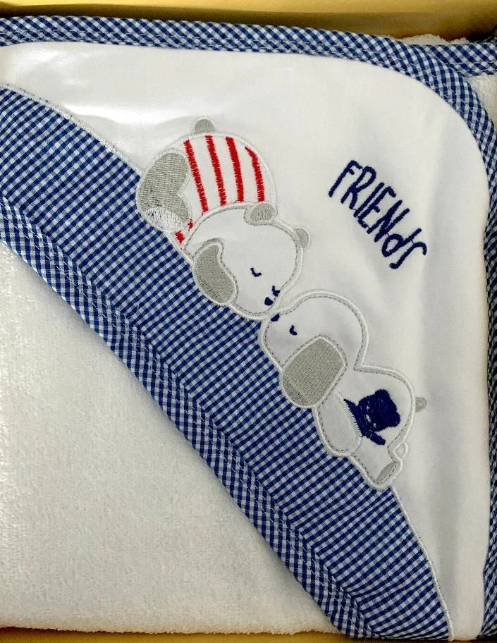 Accappatoio Triangolo Spugna Neonato Ellepi 4229 1 Accappatoio Triangolo Spugna Neonato Ellepi 4229