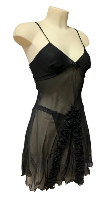 Completo Donna Tulle Sexy Babydoll Foemina Rosita Outlet 1 Completo Donna Tulle Sexy Babydoll Foemina Rosita Outlet