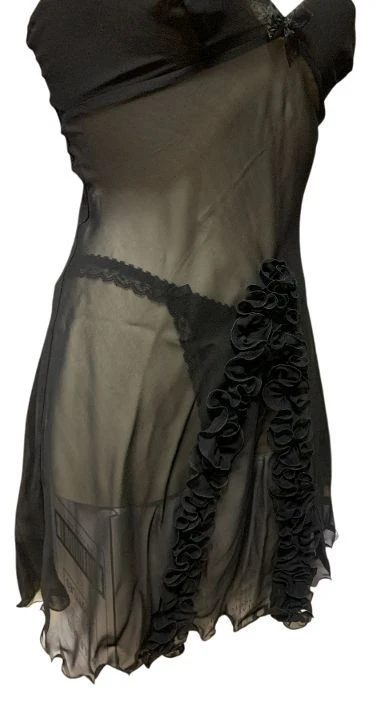 Completo Donna Tulle Sexy Babydoll Foemina Rosita Outlet 3 Completo Donna Tulle Sexy Babydoll Foemina Rosita Outlet - immagine 3