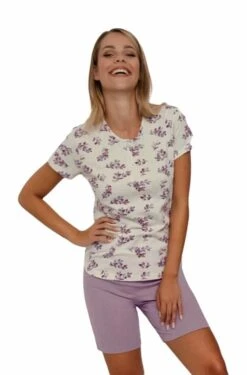 Pigiama Donna Corto 100% Cotone IL GRANCHIO Lady 814 Special Price -Intimo Bello Negozio thumbnail photo 2021 03 11 14 59 50